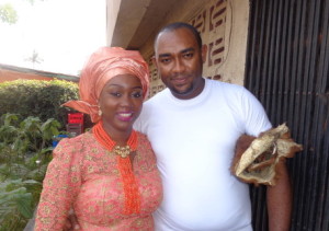 Ezeozo Okosi and his beautiful wife Chize