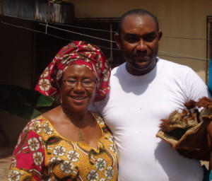 Ezeozo and His sweet Mother Onyechibolueze Okosi