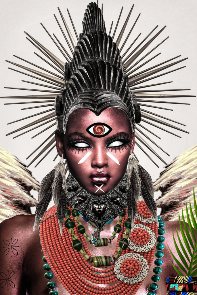 Igbo ancient god "Ayanwu" as depicted by Sirius Ugo art on Fanpop.com