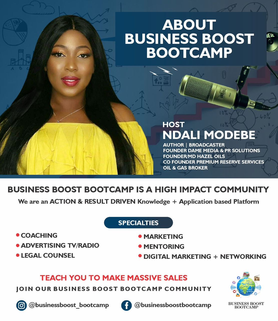 One-on-one classes business boost bootcamp