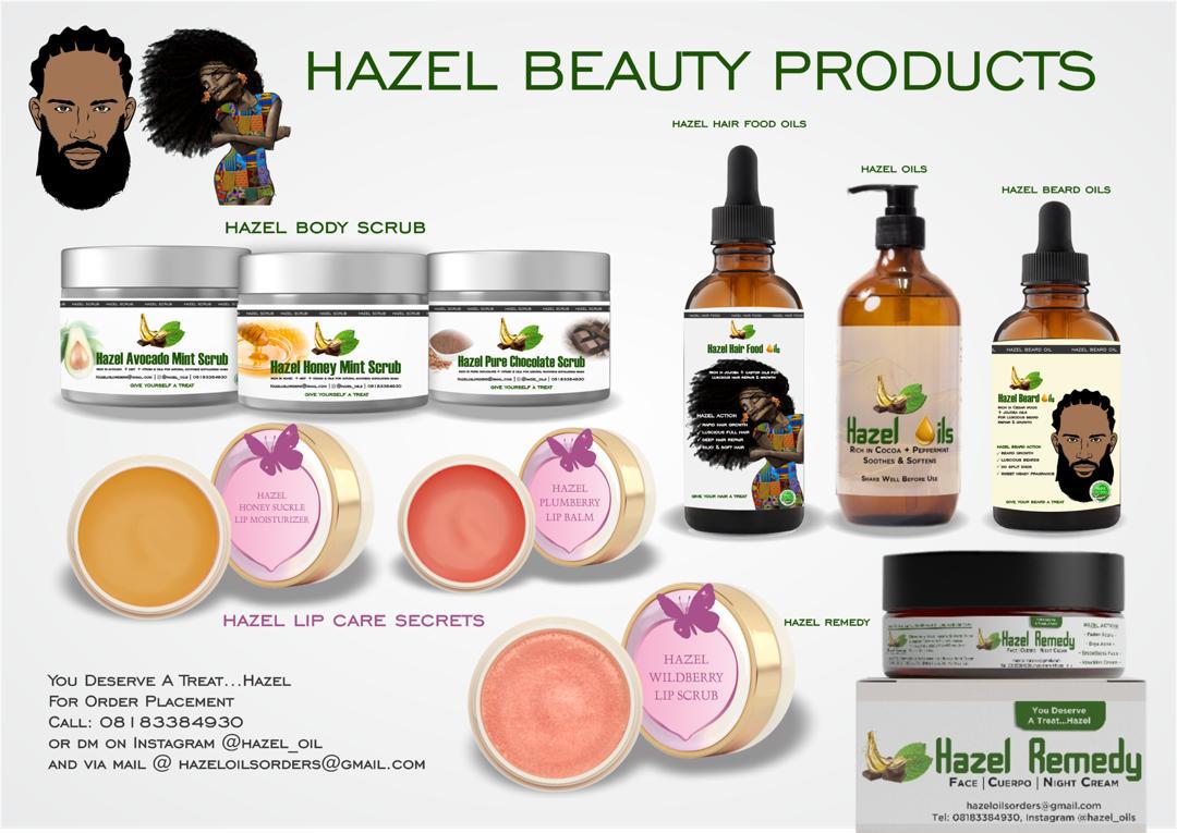 Hazel beauty products