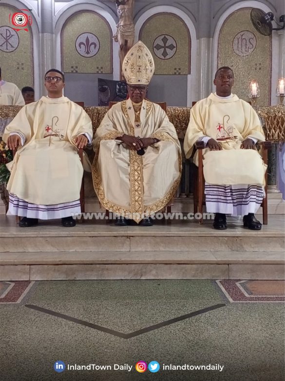 Archbishop Valerian Okeke led the ordination service